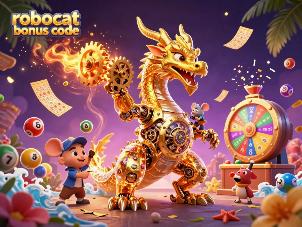 Play with the robocat bonus code for exclusive promotions and dynamic casino fun with engaging scenes.